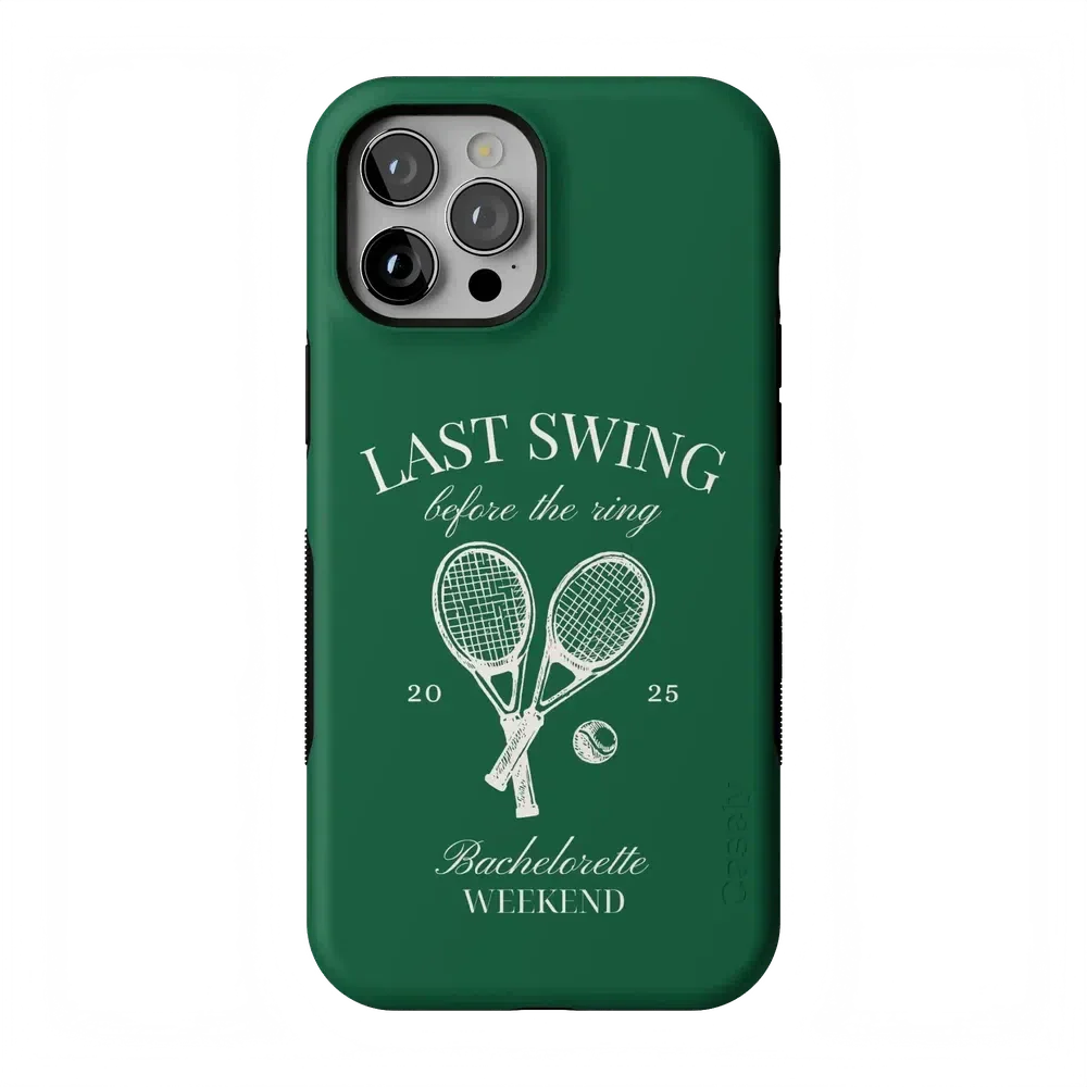 Last Swing | Green Bachelorette Case Phone Case Casetry Bold Flex + MagSafe® iPhone 12 Pro Max 