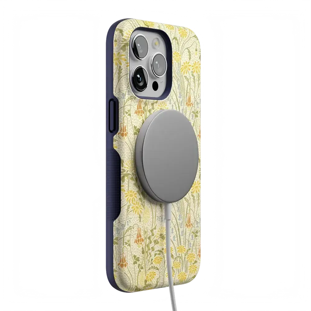 Boho Blooms | Golden Floral Case