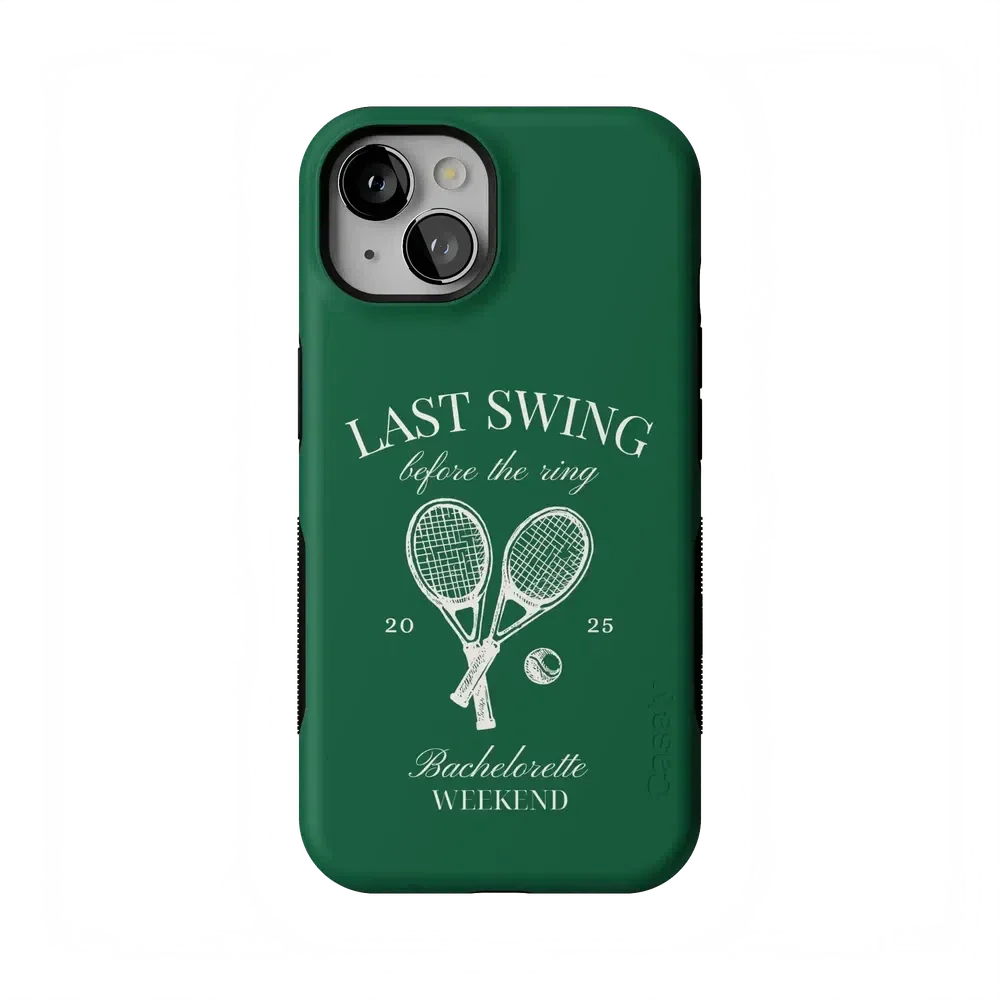 Last Swing | Green Bachelorette Case Phone Case Casetry Bold Flex + MagSafe® iPhone 13 Mini 