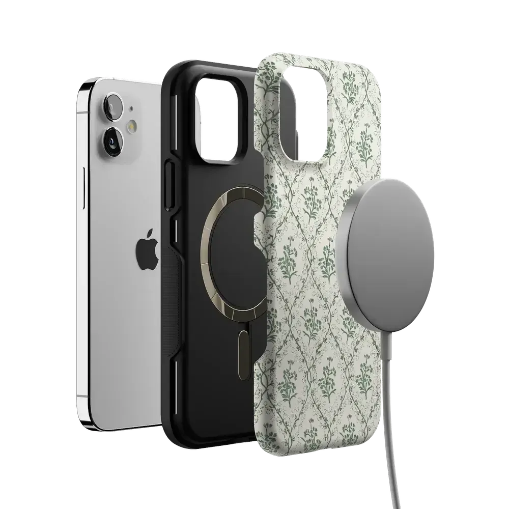 Sage Tapestry | Floral Vines Case