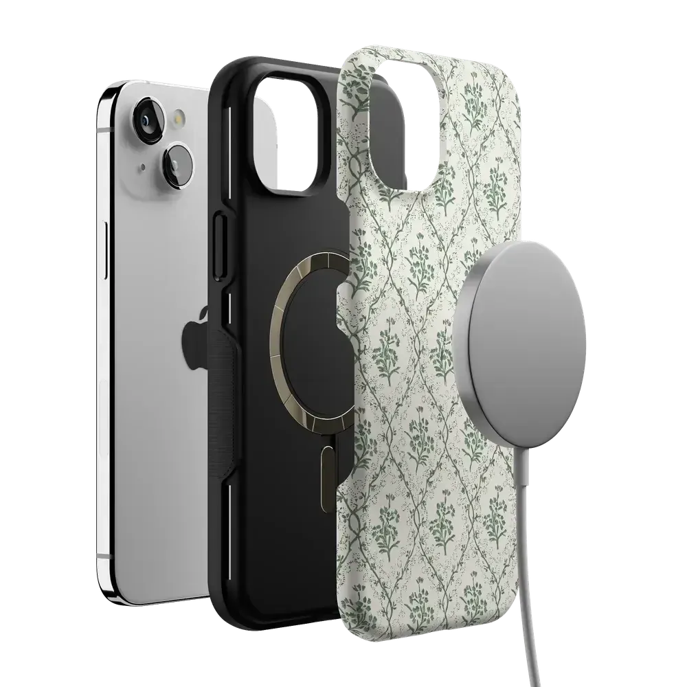 Sage Tapestry | Floral Vines Case