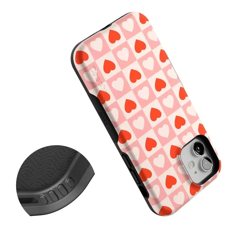 King of My Heart | Checkered Hearts Case