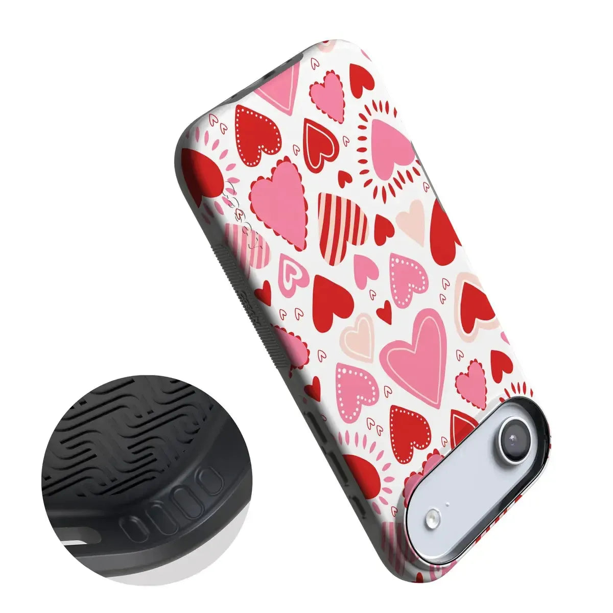 Love Struck | Heart Stickers Case