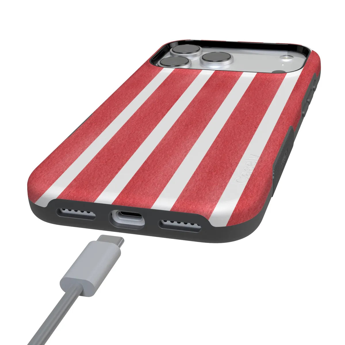 East Coast Summer | Red Stripes Case