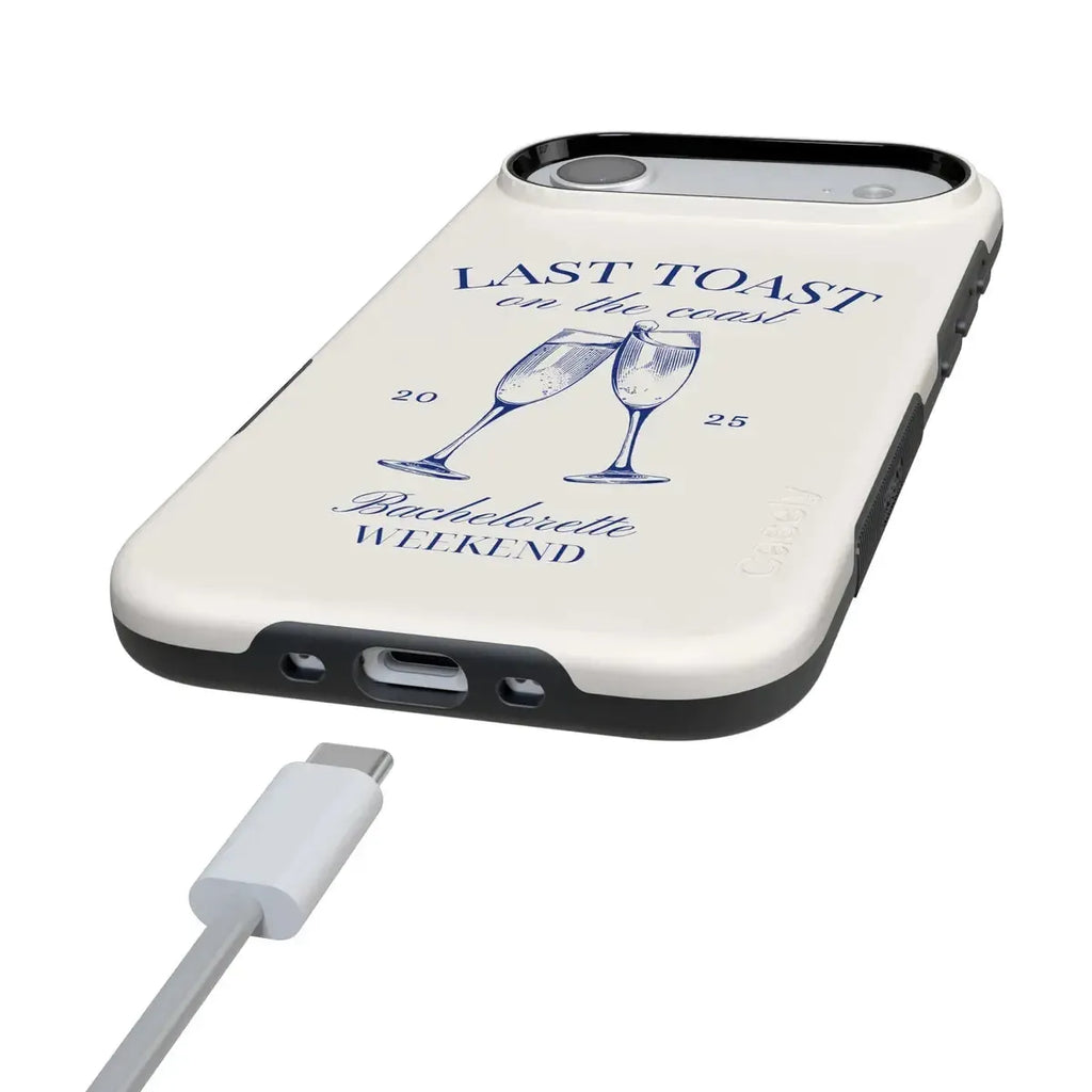 Last Toast | Off-White Coastal Bachelorette Case