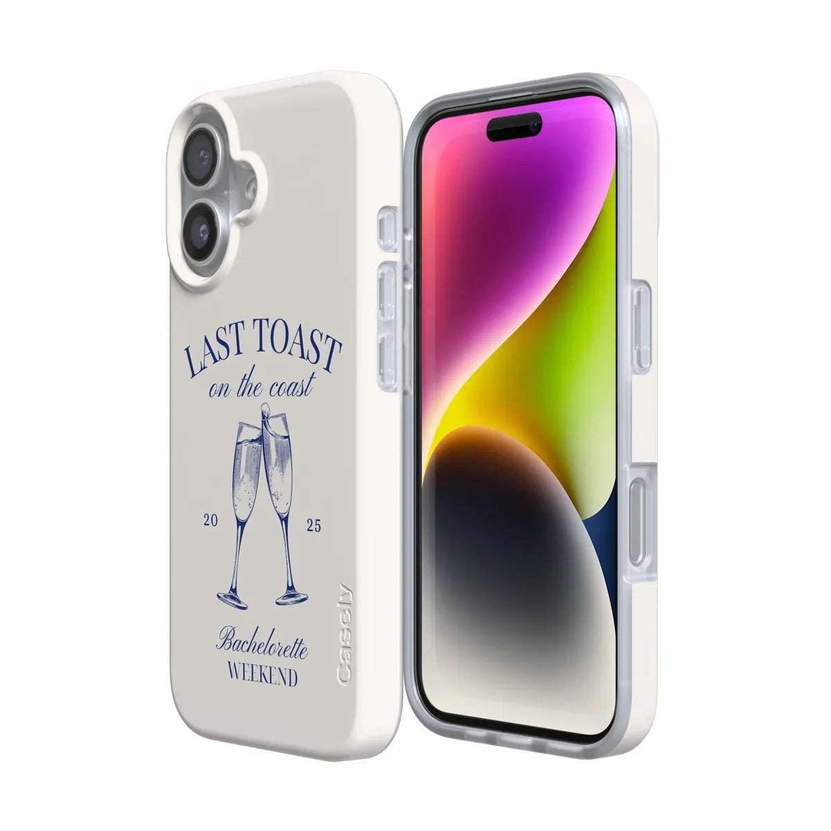 Last Toast | Off-White Coastal Bachelorette Case