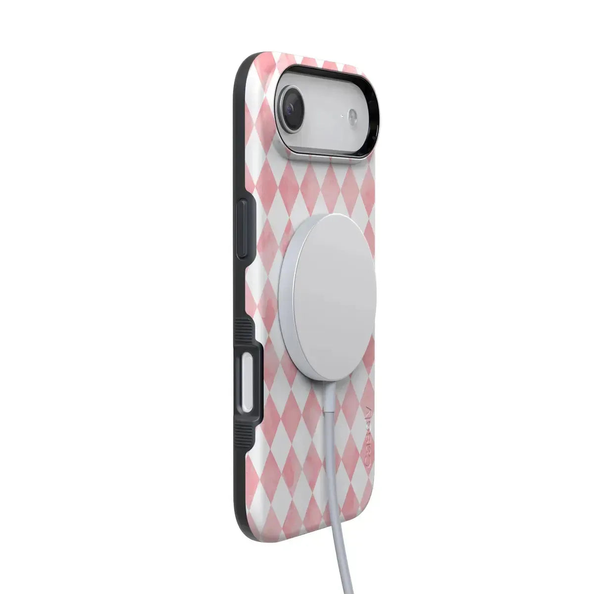 Queen of Diamonds | Pink Watercolor Case