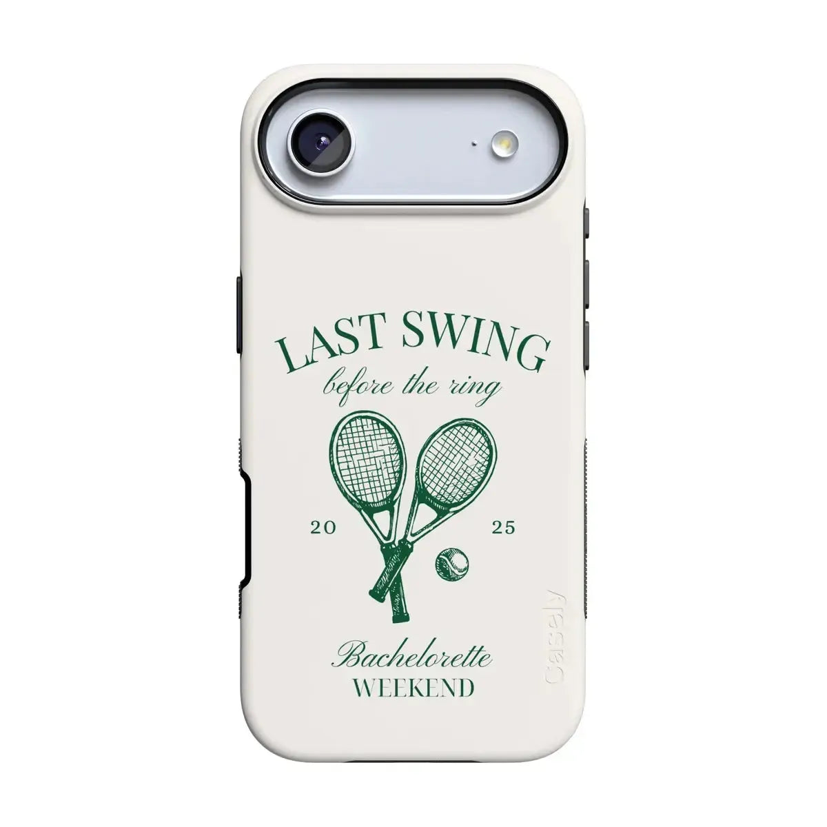 Last Swing | Off-White Bachelorette Case