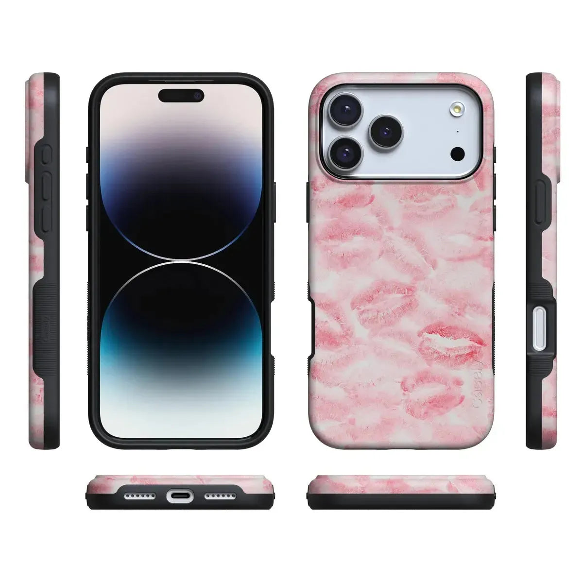 Sealed with a Kiss | Pink Lipstick Case