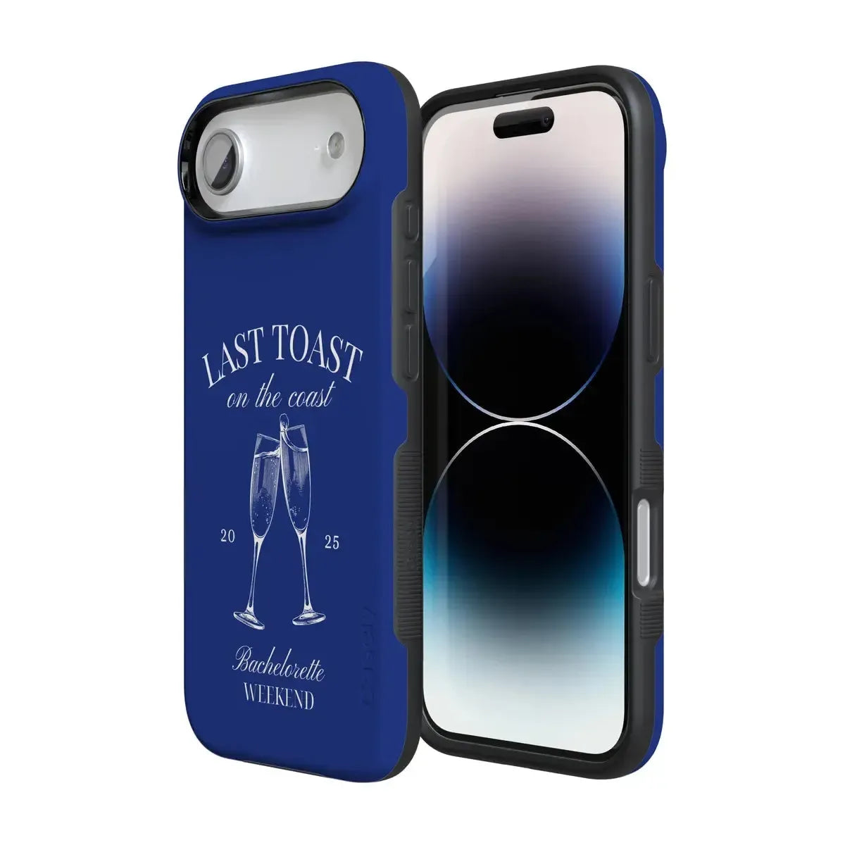 Last Toast | Blue Coastal Bachelorette Case