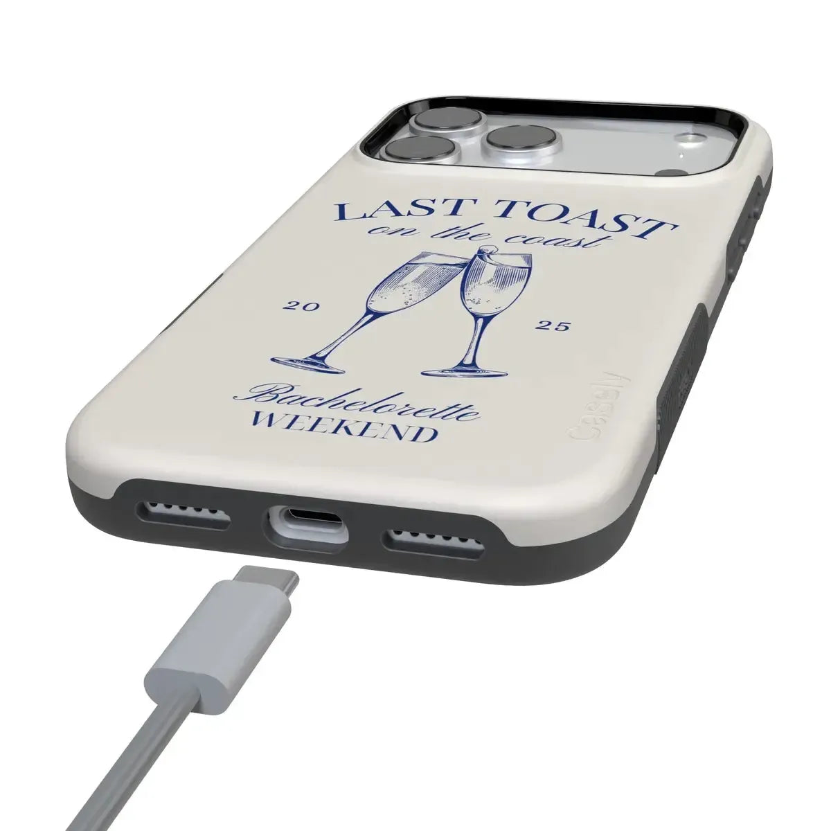 Last Toast | Off-White Coastal Bachelorette Case