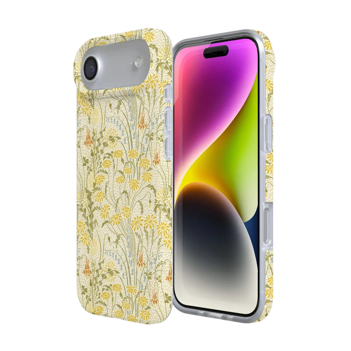 Boho Blooms | Golden Floral Case