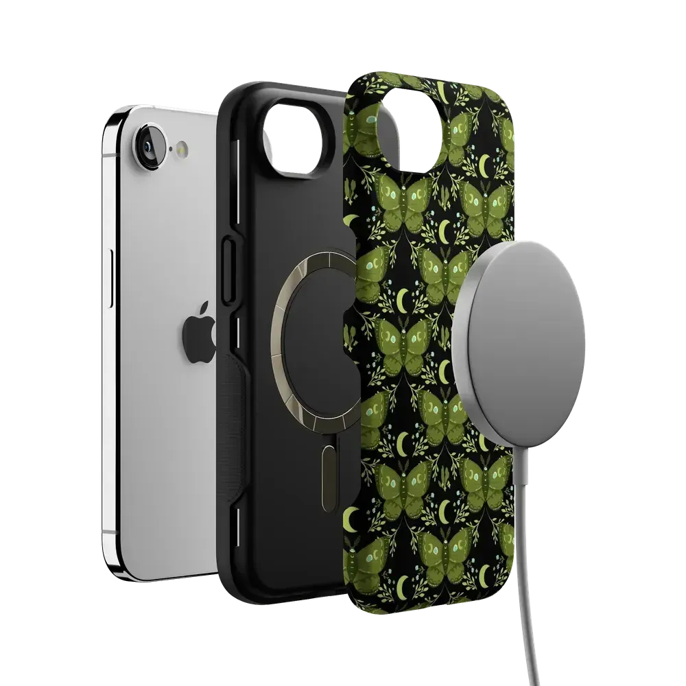 Mystic Moths | Green Twilight Case