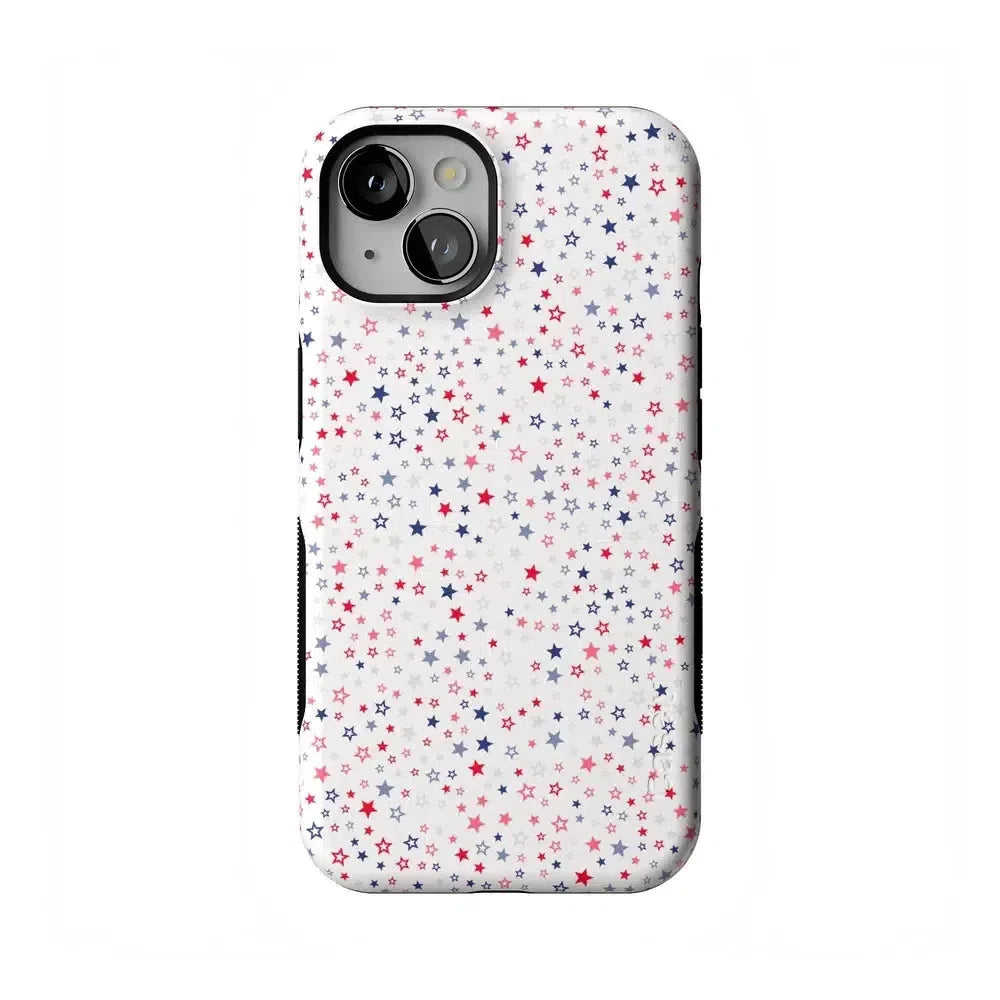 "Seeing Stars | Red, White & Blue Case Phone Case Casetry Bold Flex + MagSafe® iPhone 13"