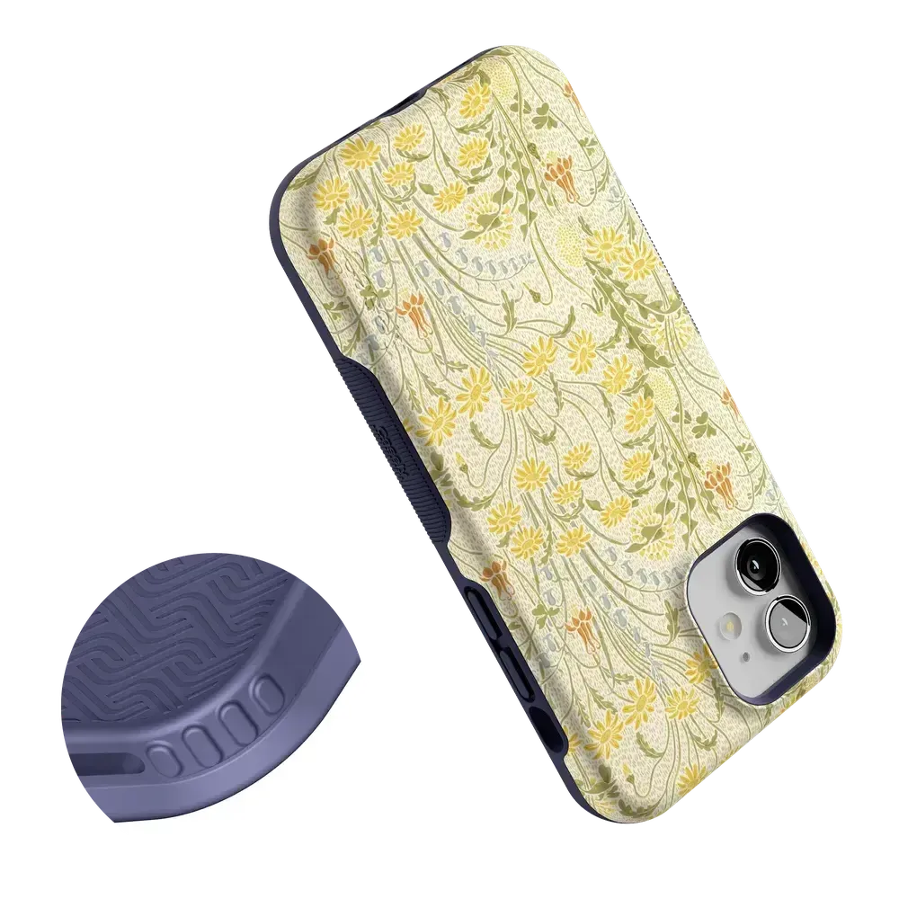 Boho Blooms | Golden Floral Case