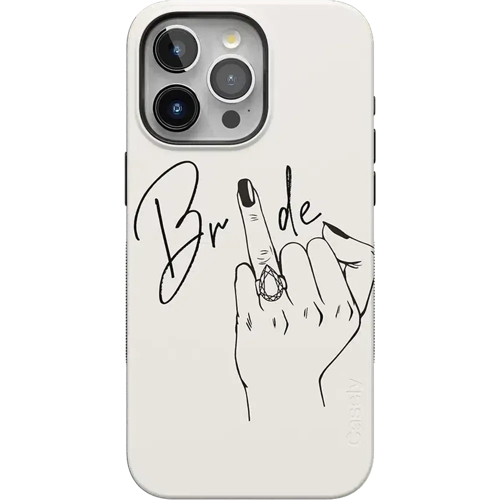 Put a Ring on It | Bridal Case Phone Case Casetry Bold Flex + MagSafe® iPhone 16 Pro 
