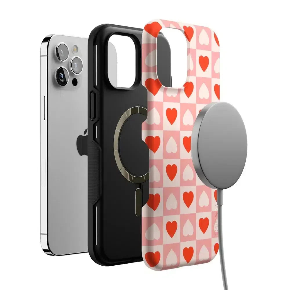 King of My Heart | Checkered Hearts Case