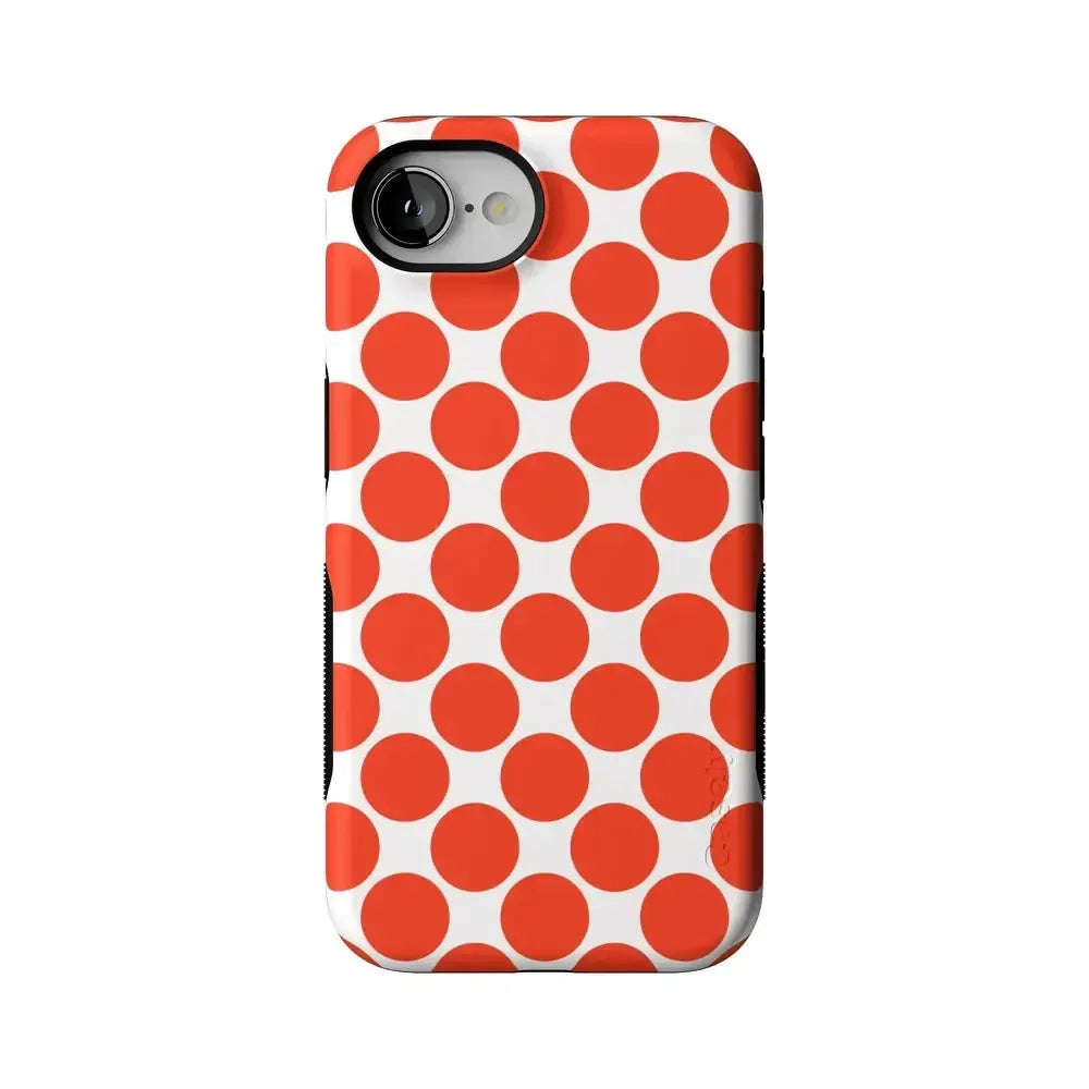 Red Dots | High Contrast Design Case Phone Case Casetry Bold Flex + MagSafe® iPhone 16e 