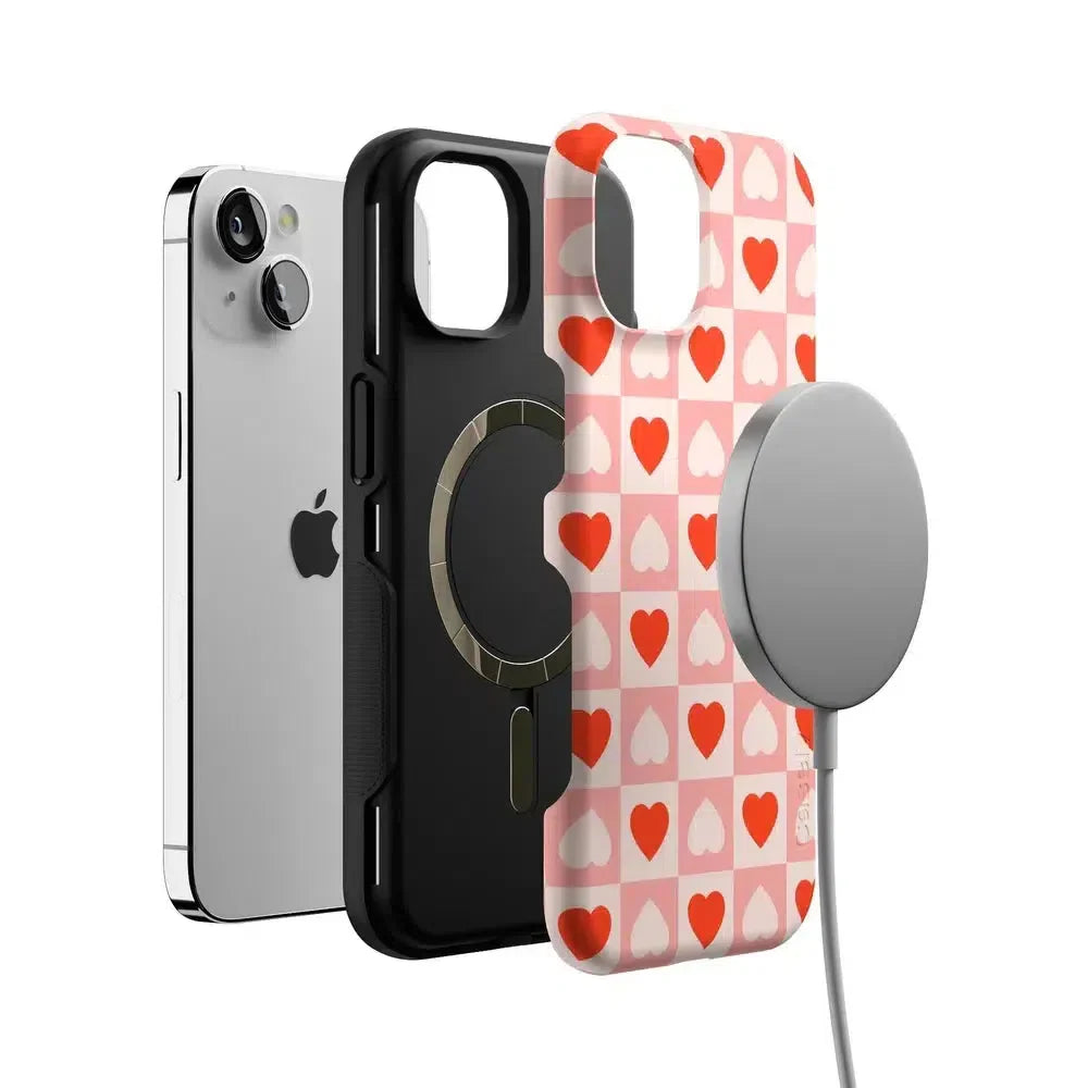 King of My Heart | Checkered Hearts Case