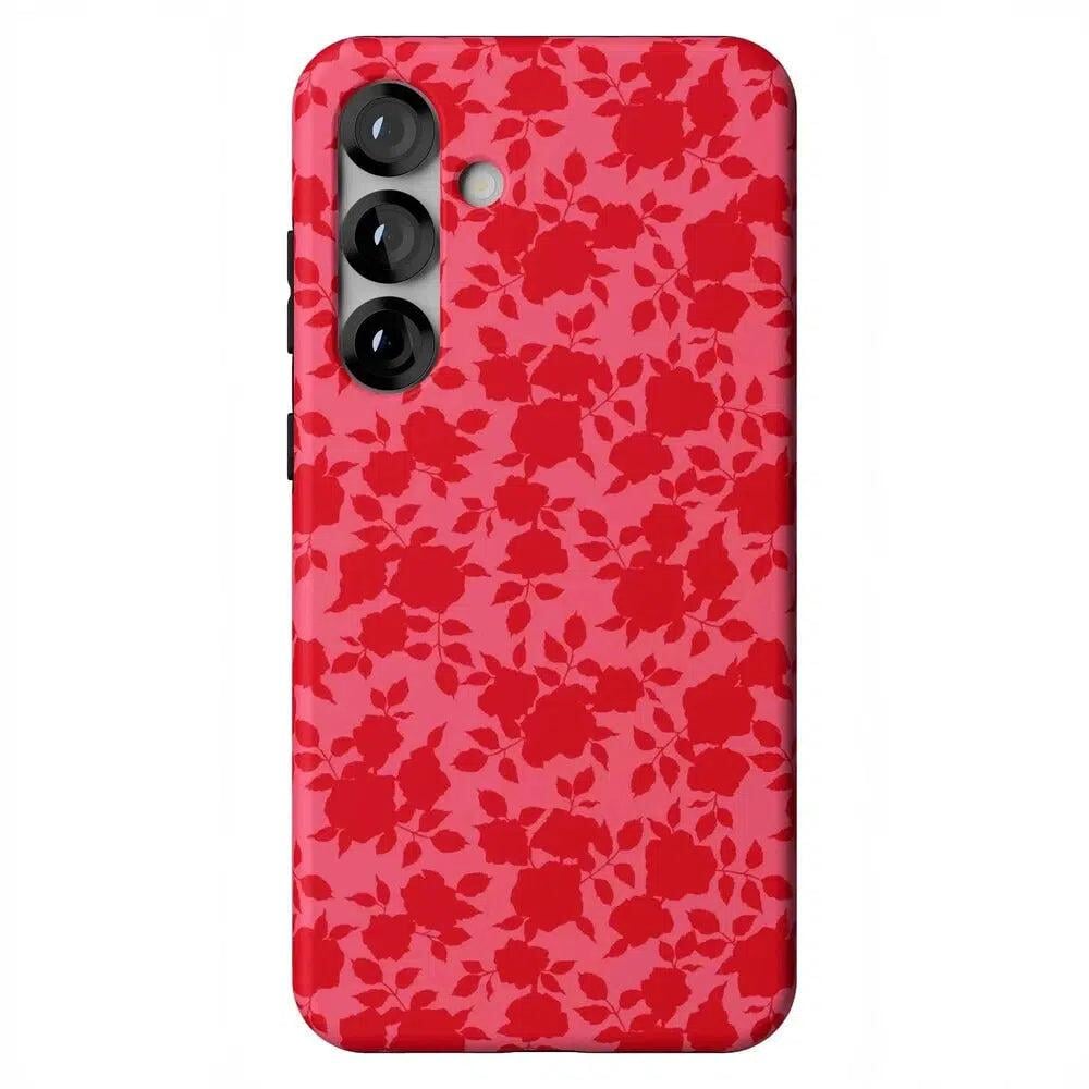 Rose Garden | Red Aesthetic Case Phone Case Casetry Essential + MagSafe® Galaxy S25 Plus 