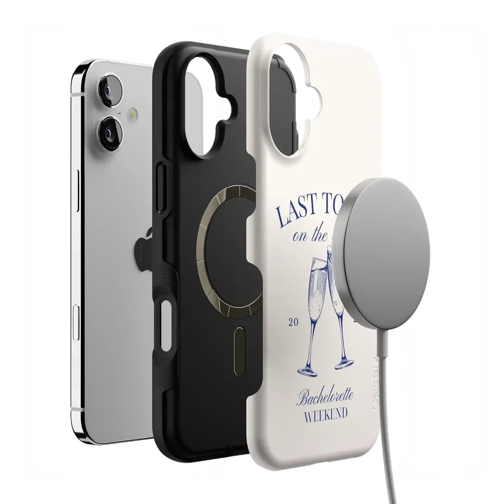 Last Toast | Off-White Coastal Bachelorette Case