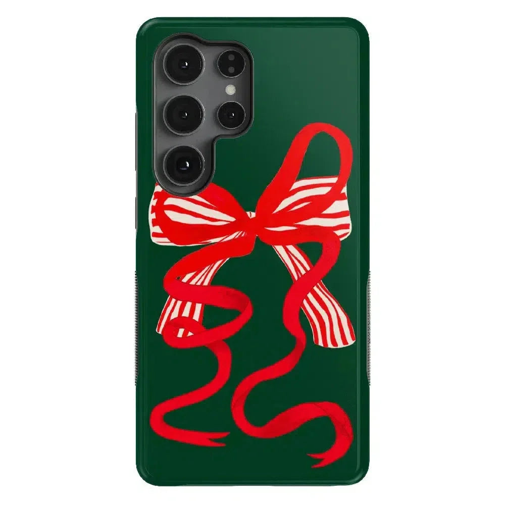 Santa's Favorite | Holiday Bow Case Phone Case Casetry Bold Flex + MagSafe® Galaxy S25 Ultra 