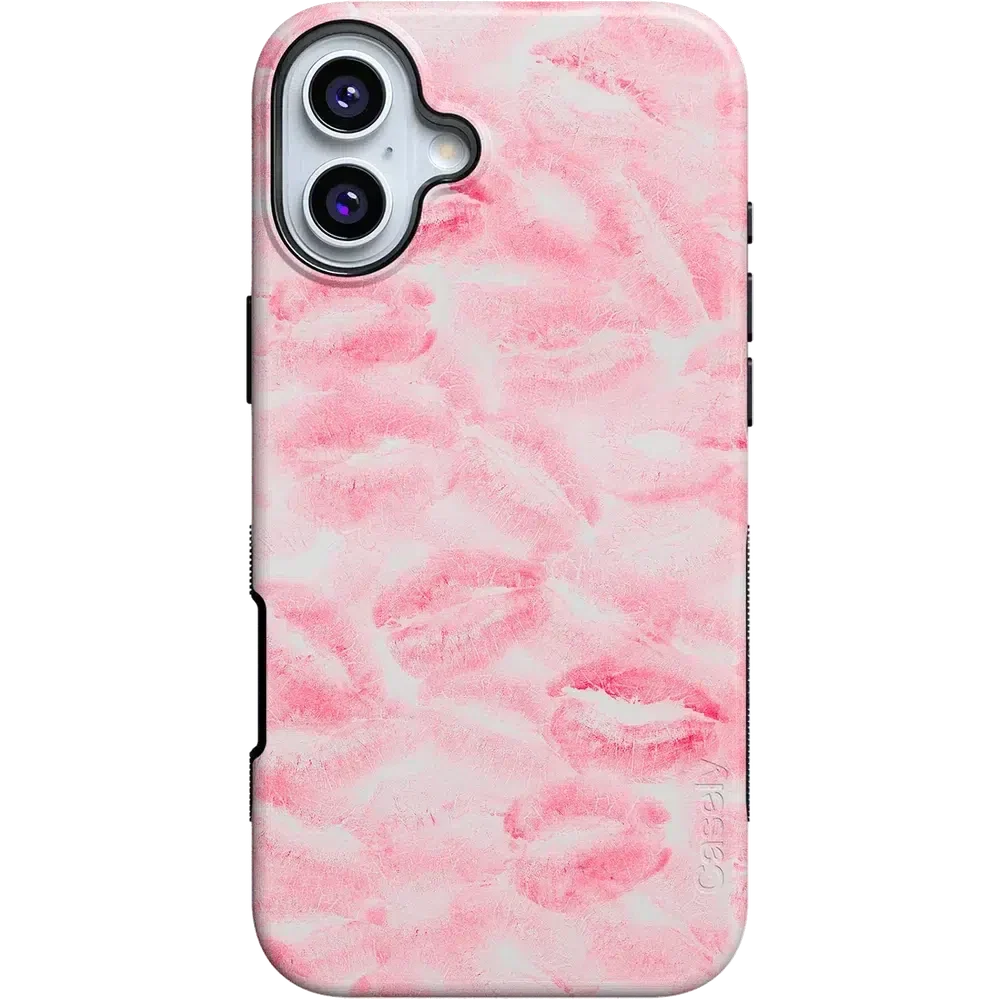 Sealed with a Kiss | Pink Lipstick Case Phone Case Casetry Bold Flex + MagSafe® iPhone 16 Plus 