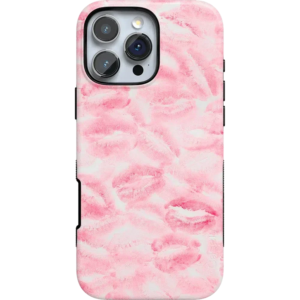 Sealed with a Kiss | Pink Lipstick Case Phone Case Casetry Bold Flex + MagSafe® iPhone 16 Pro Max 