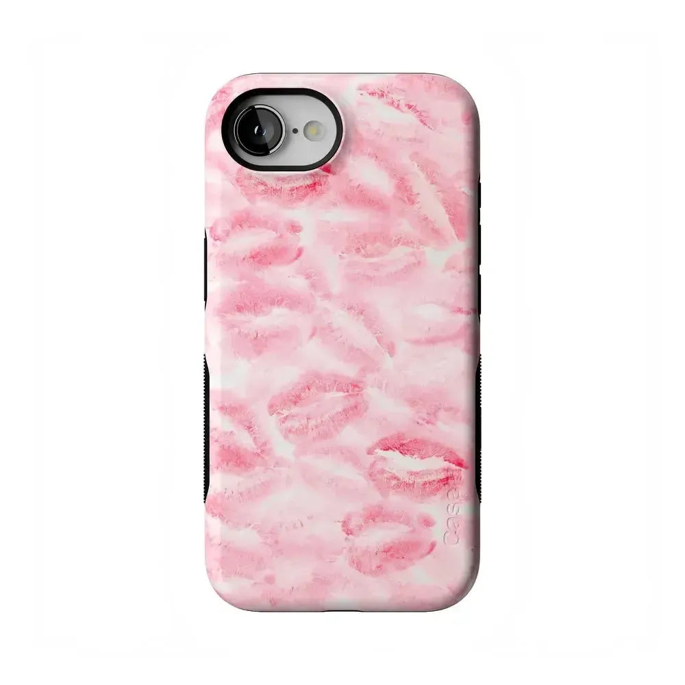 Sealed with a Kiss | Pink Lipstick Case Phone Case Casetry Bold Flex + MagSafe® iPhone 16e 