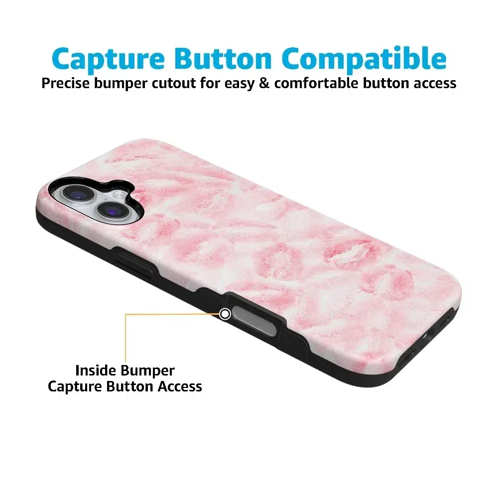 Sealed with a Kiss | Pink Lipstick Case