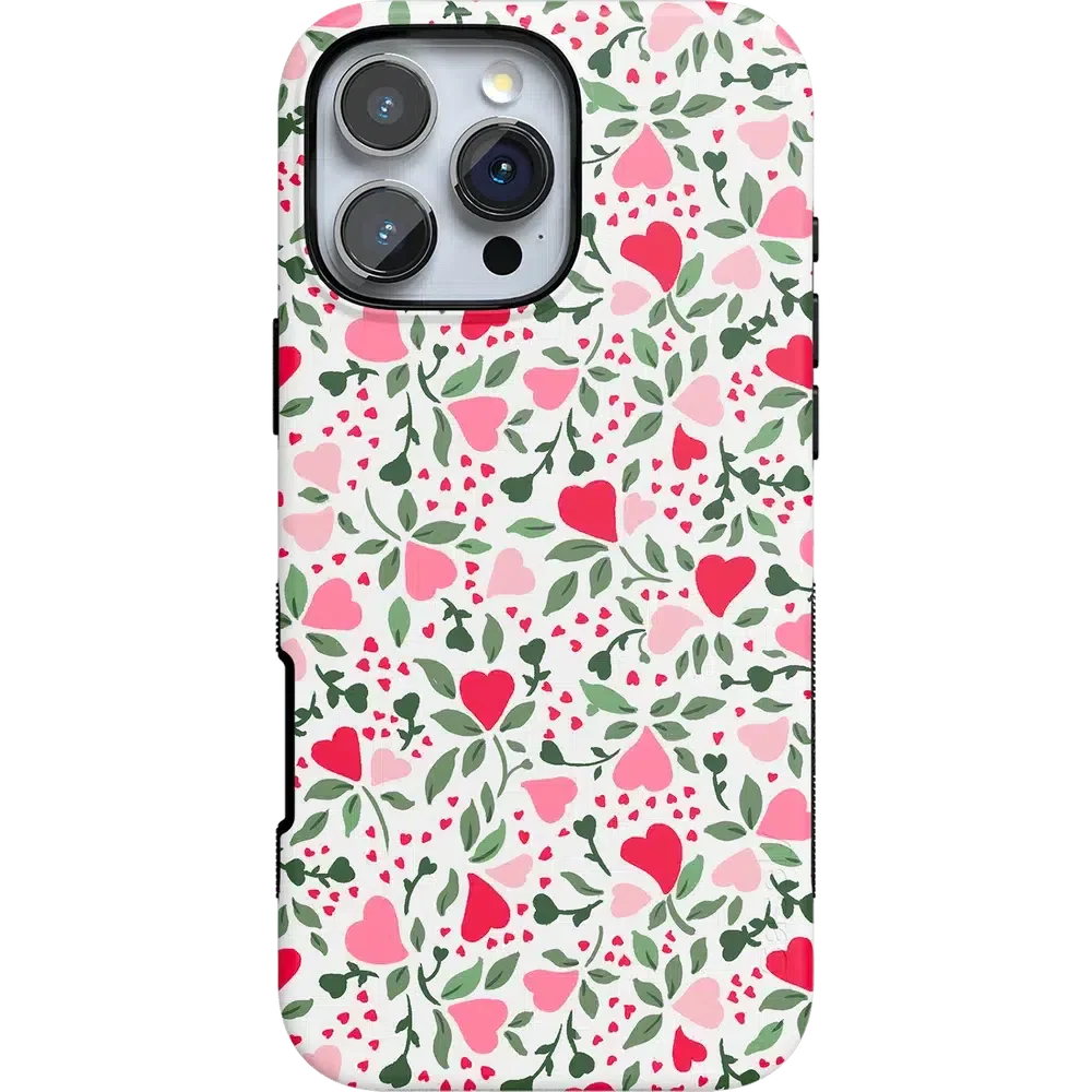 Vines of Love | Floral Heart Case Phone Case Casetry 