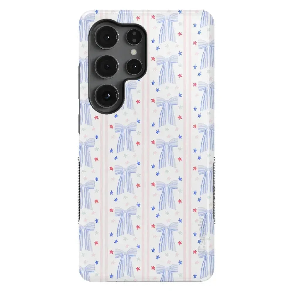 Summer Bows | Coquette Case Phone Case Casetry Bold Flex + MagSafe® Galaxy S25 Ultra 