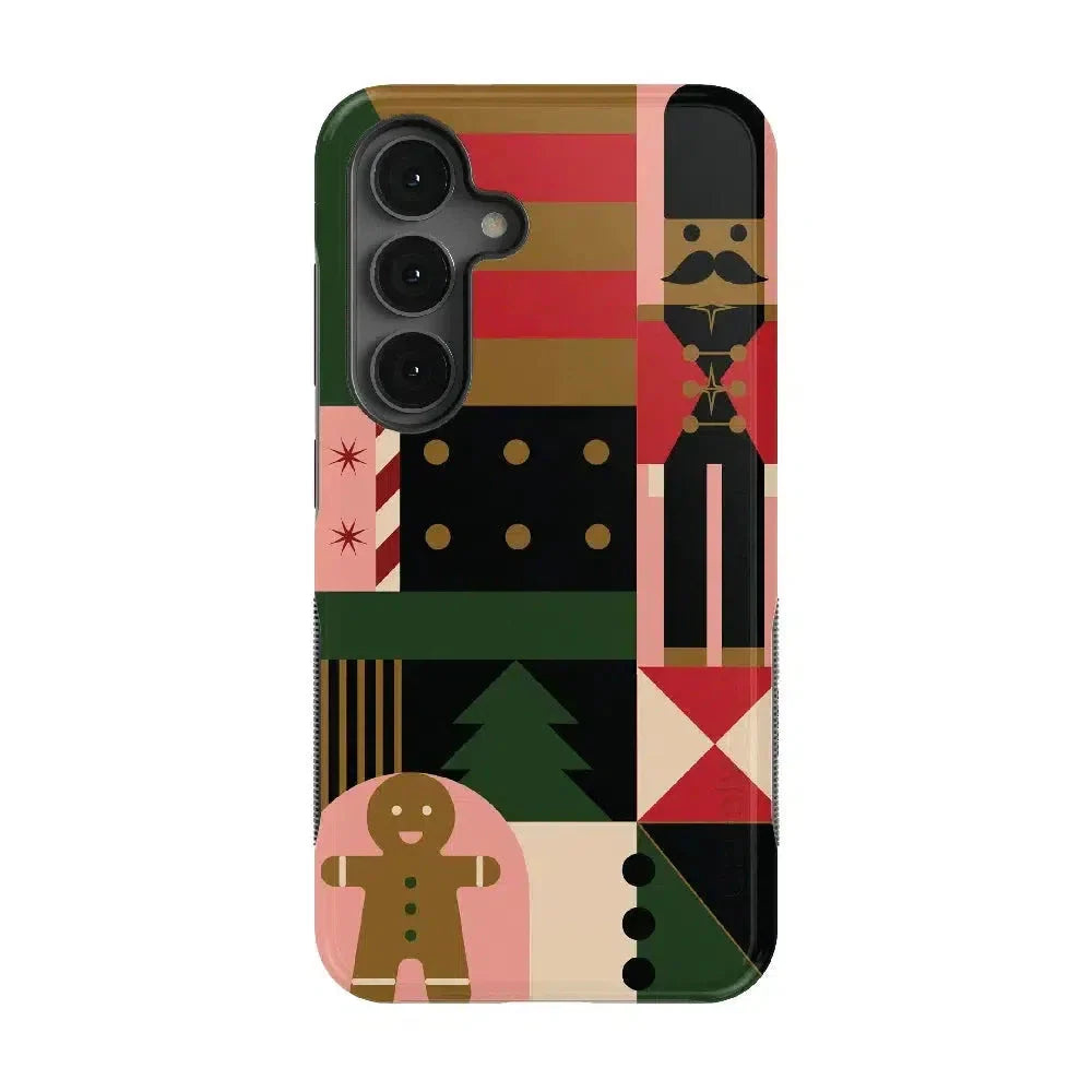 The Nutcracker | Holiday Case Phone Case Casetry Bold Flex + MagSafe® Galaxy S25 