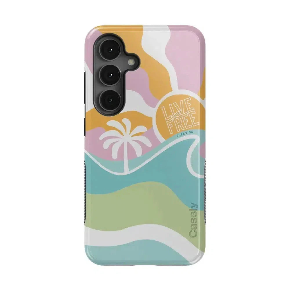 Tropical Dreams | Pura Vida Case iPhone Case get.casely Bold Flex + MagSafe® Galaxy S25 