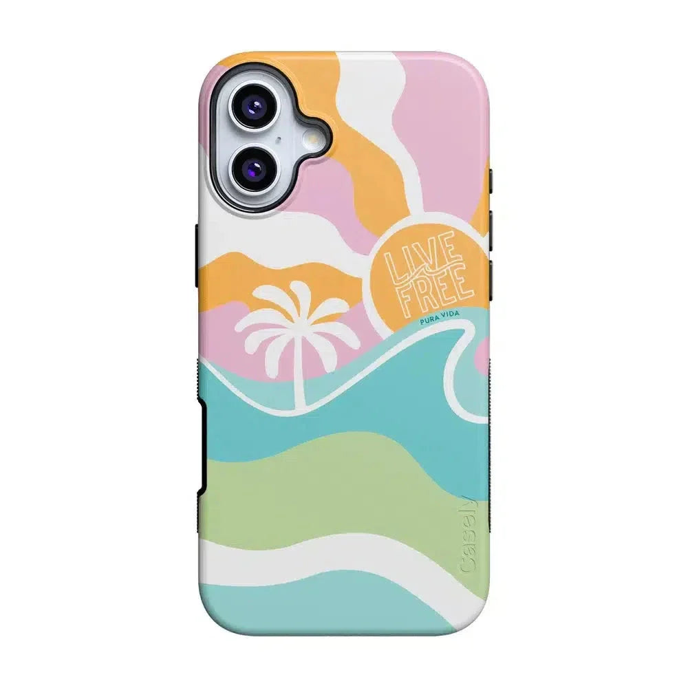 Tropical Dreams | Pura Vida Case iPhone Case get.casely Bold + MagSafe® iPhone 16 Plus 