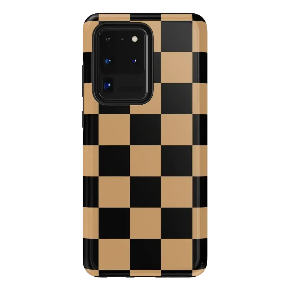 Fit Check | Black & Brown Checkerboard Case