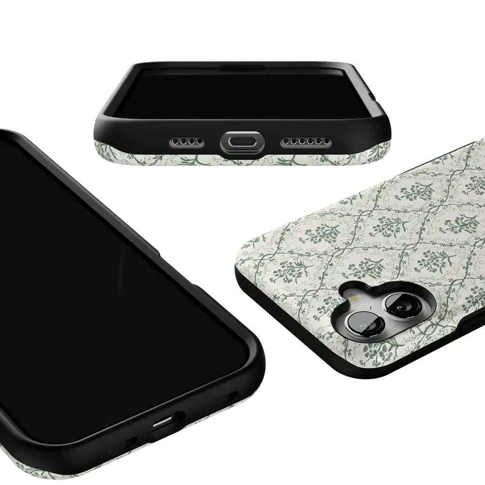 Sage Tapestry | Floral Vines Case
