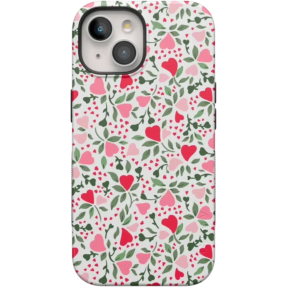 Vines of Love | Floral Heart Case Phone Case Casetry Bold Flex + MagSafe® iPhone 15 Plus 