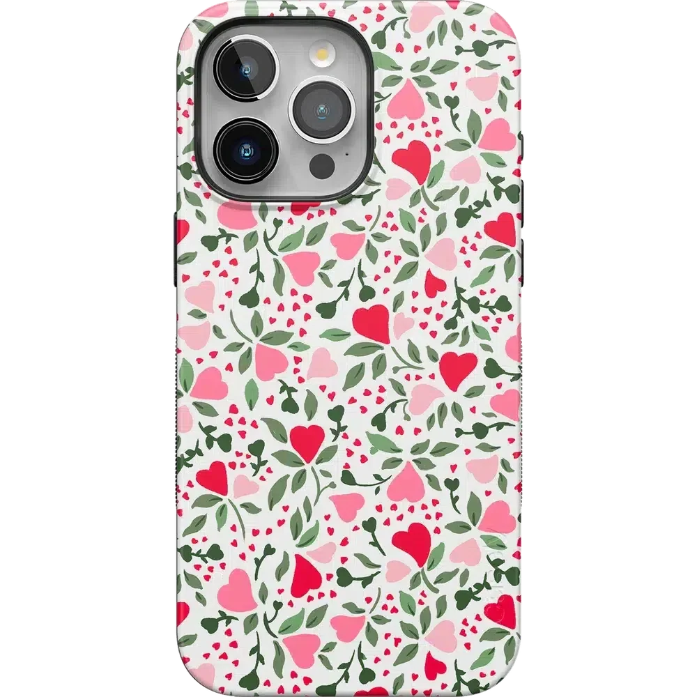 Vines of Love | Floral Heart Case Phone Case Casetry Bold Flex + MagSafe® iPhone 15 Pro Max 