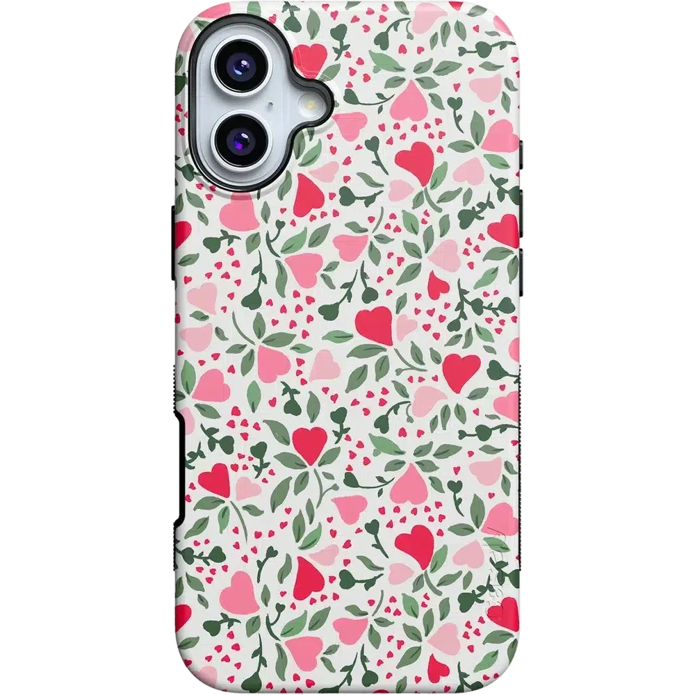 Vines of Love | Floral Heart Case Phone Case Casetry Bold Flex + MagSafe® iPhone 16 Plus 