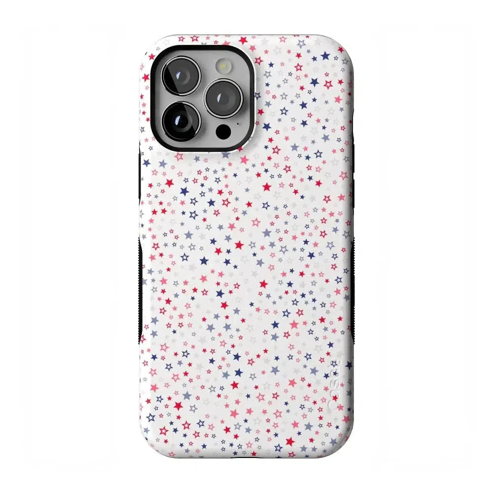 "Seeing Stars | Red, White & Blue Case Phone Case Casetry Bold Flex + MagSafe® iPhone 13 Pro Max"