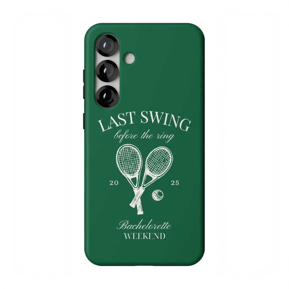 Last Swing | Green Bachelorette Case Phone Case Casetry Bold Flex + MagSafe® Galaxy S25 Plus 