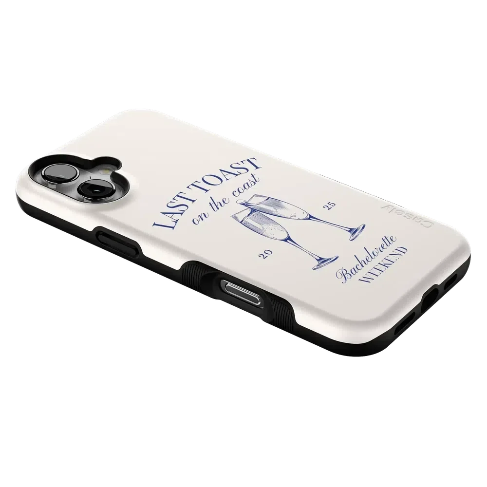 Last Toast | Off-White Coastal Bachelorette Case