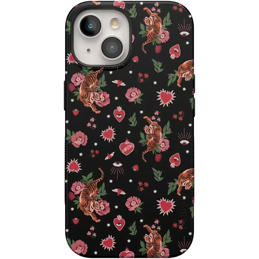 Wild at Heart | Tiger Case Phone Case Casetry Bold Flex + MagSafe® iPhone 15 Plus 