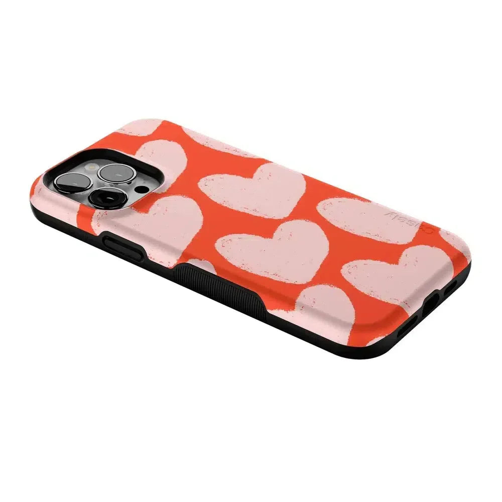 Love You More | Heart Doodle Case