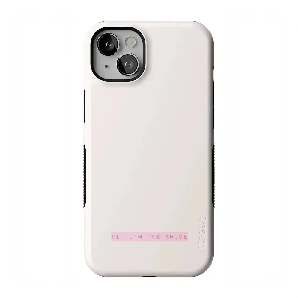 "Hi, I'm the Bride | Bachelorette Case Phone Case Casetry Bold Flex + MagSafe® iPhone 14 Plus"