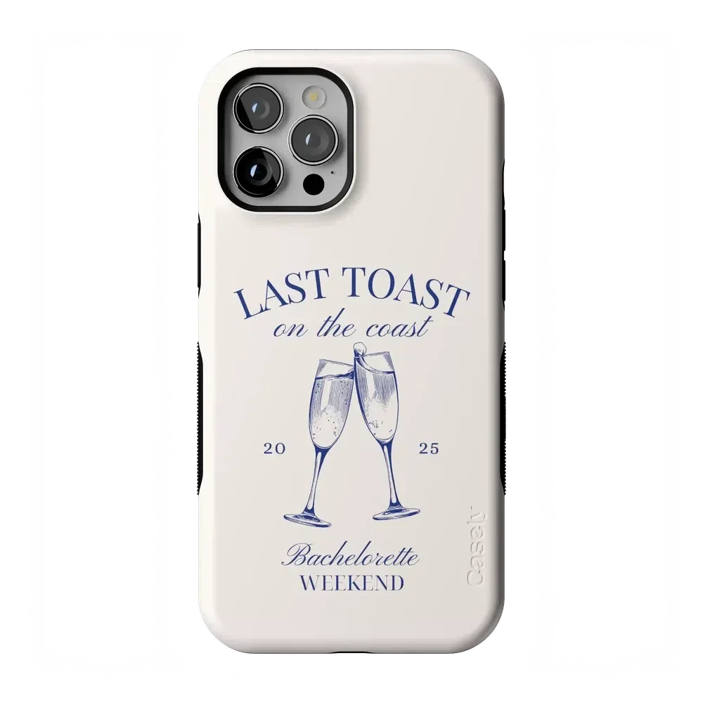 Last Toast | Off-White Coastal Bachelorette Case Phone Case Casetry Bold Flex + MagSafe® iPhone 12 Pro Max 