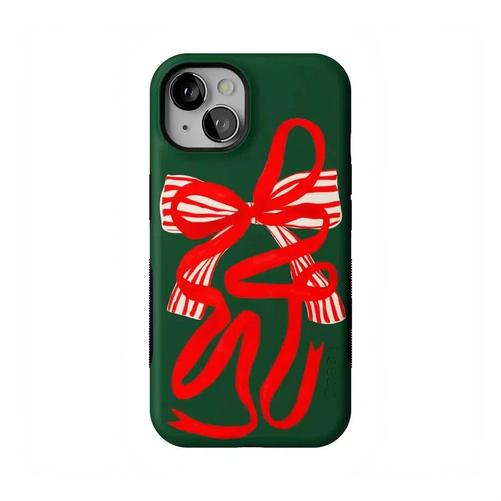 Santa's Favorite | Holiday Bow Case Phone Case Casetry Bold Flex + MagSafe® iPhone 13