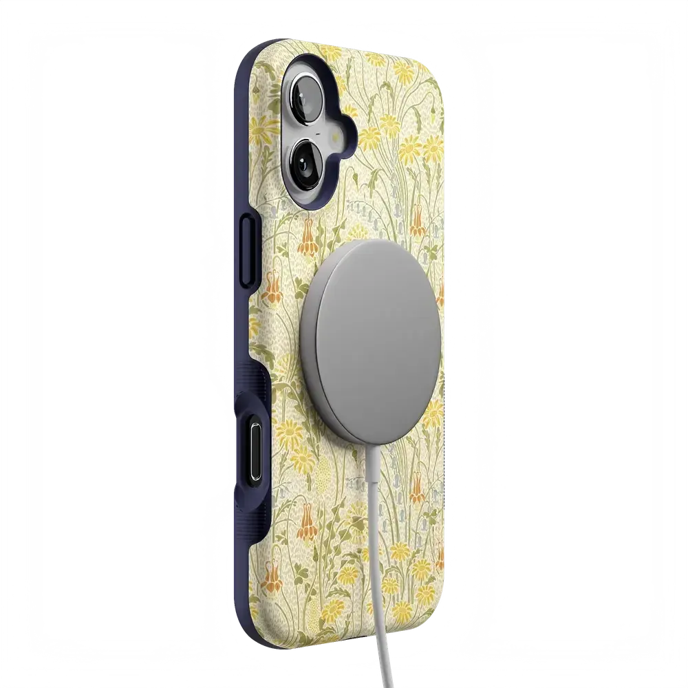 Boho Blooms | Golden Floral Case