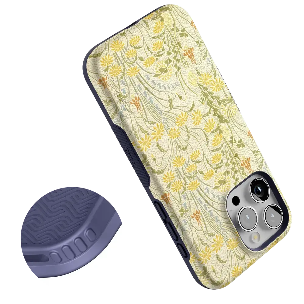 Boho Blooms | Golden Floral Case
